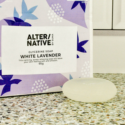 AlterNative White Lavender Glycerine Soap
