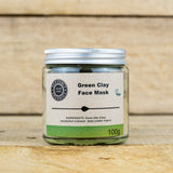 Heavenly Organics Green Clay Face Mask 100g
