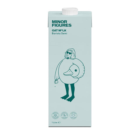 Minor Figures Barista Semi Oat Milk 1L - Recyclable Carton