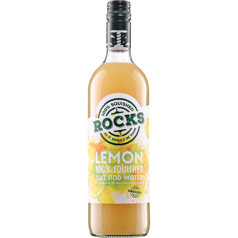 Rocks Organic Lemon Squash - 740ml