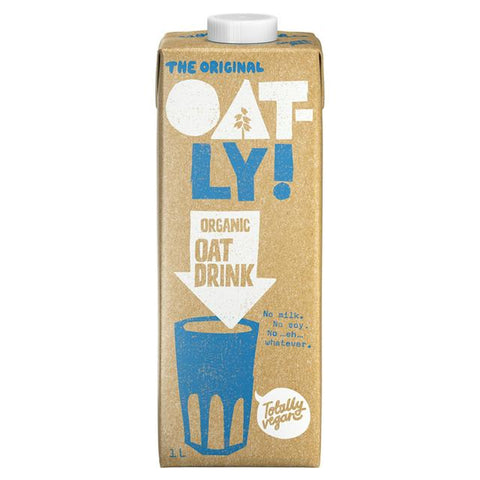 Oatly Oat Drink Organic 1L - Recyclable Carton