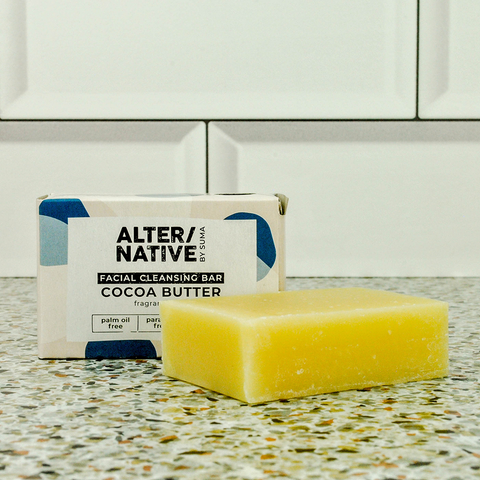 AlterNative Cocoa Butter Facial Cleansing Soap Bar