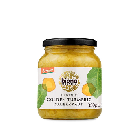 Biona Organic Golden Turmeric Sauerkraut 350g