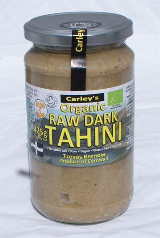 Carley's Organic Raw DARK Tahini 425g