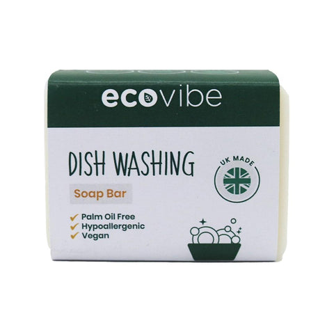 Ecovibe Handmade Dish Washing Soap Bar 130g