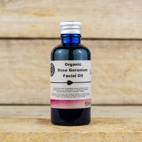 Heavenly Organics Rose & Geranium Facial Oil 50ml