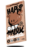 Happi Oat M!lk Plain Chocolate Bar 80g