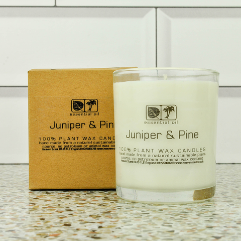 Juniper & Pine Candle Large 20cl Heavenscent