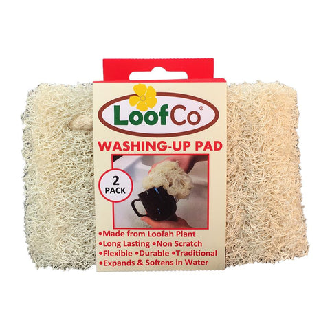 LoofCo Biodegradable Washing-Up Pads x 2