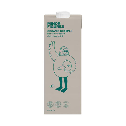 Minor Figures Organic Barista Oat Milk 1L - Recyclable Carton