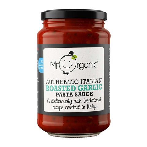 Mr Organic Roasted Garlic Pasta Sauce 350g