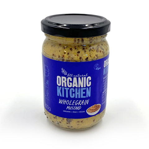 Organic Kitchen Mustard Wholegrain 200g