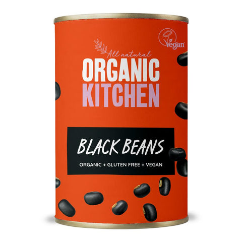 Organic Kitchen Black Beans 400g