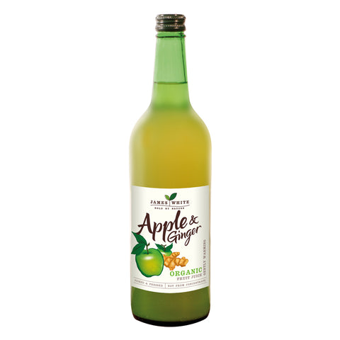 James White Organic Apple & Ginger Juice 750ml