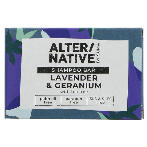 lavender geranium shampoo bar
