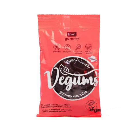Vegums Iron Gummies - 30 Refill Pack