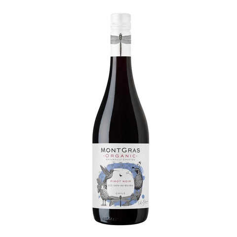 Red Wine - Mont Gras Organic Pinot Noir 75cl