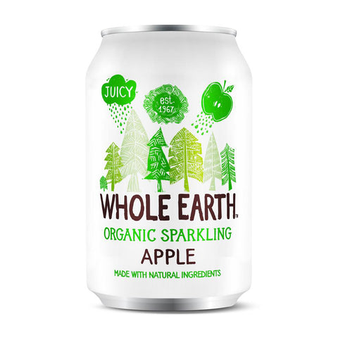 Whole Earth Organic Sparkling Apple 330ml