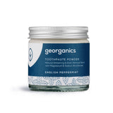 Georganics Whitening Toothpaste Powder English Peppermint