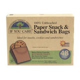 Compostable Paper Sandwich Bags 48 - If You Care