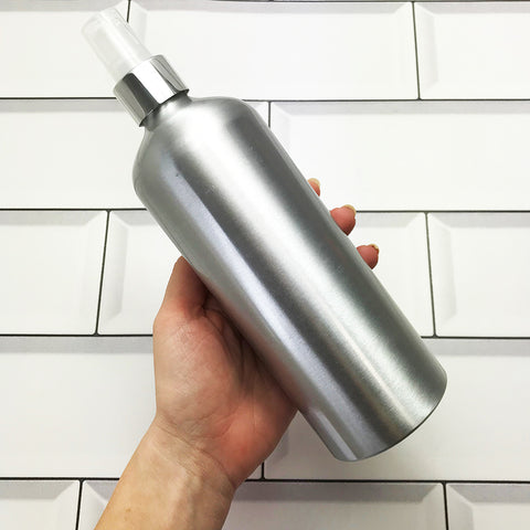 Aluminium Bottle With Pump 500ml