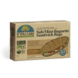 Compostable Paper Sub/ Baguette Bags 30 - If You Care